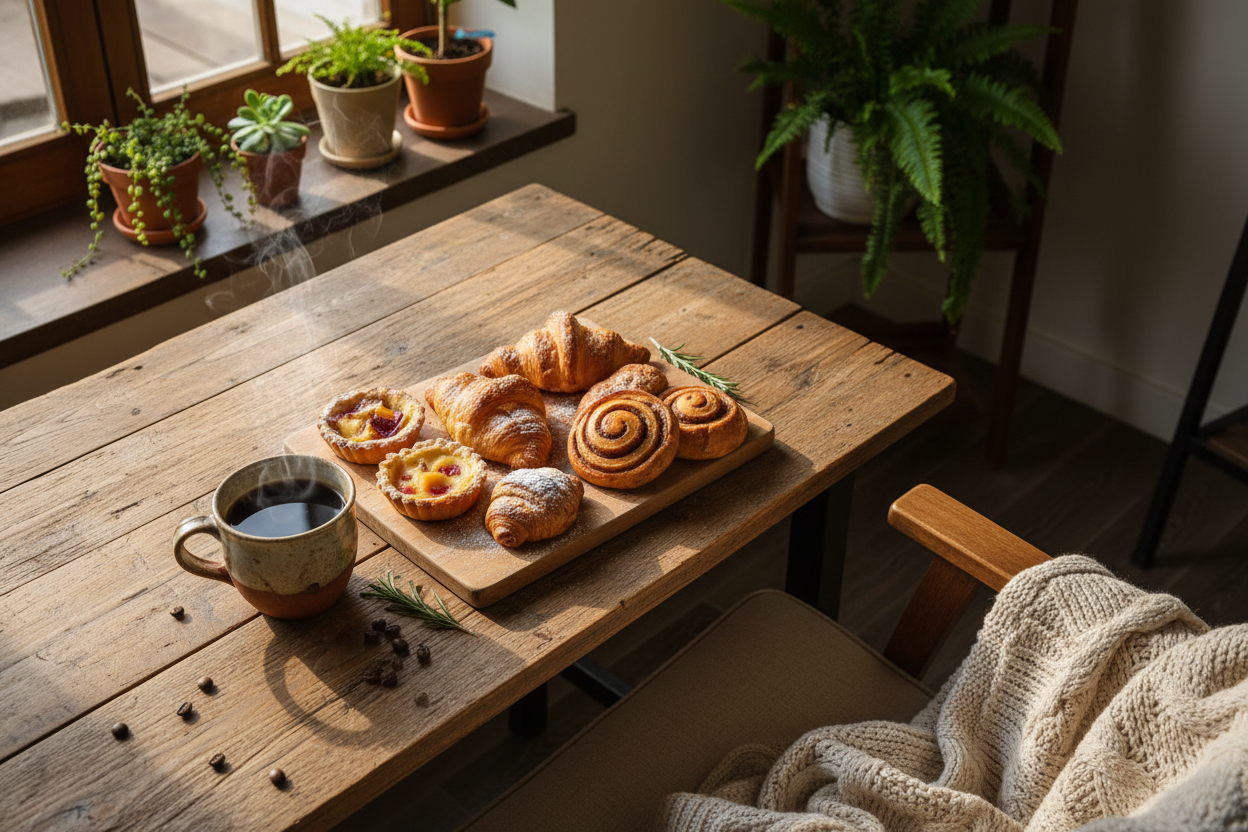 How to Create a Cozy Home Cafe Experience: Coffee, Treats & Ambiance