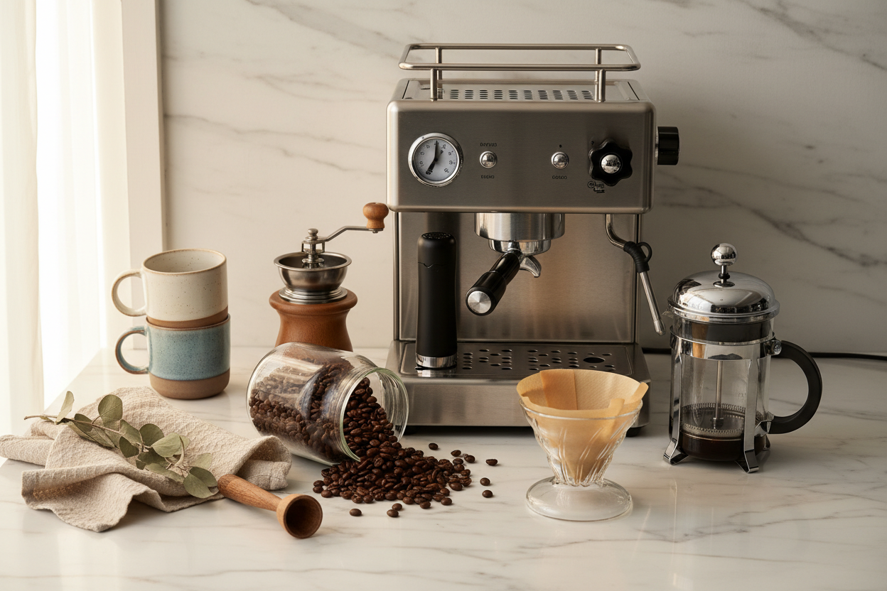 10 Must-Have Home Cafe Essentials for Coffee Lovers