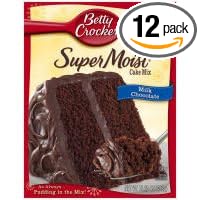 Betty Crocker Super Moist Milk Chocolate Cake Mix (2 Pack