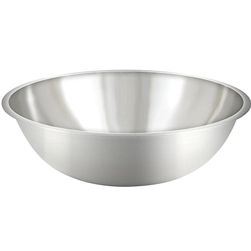 Tiger Chef Mixing Bowls Standard Weight Stainless Steel, Mirror Finish