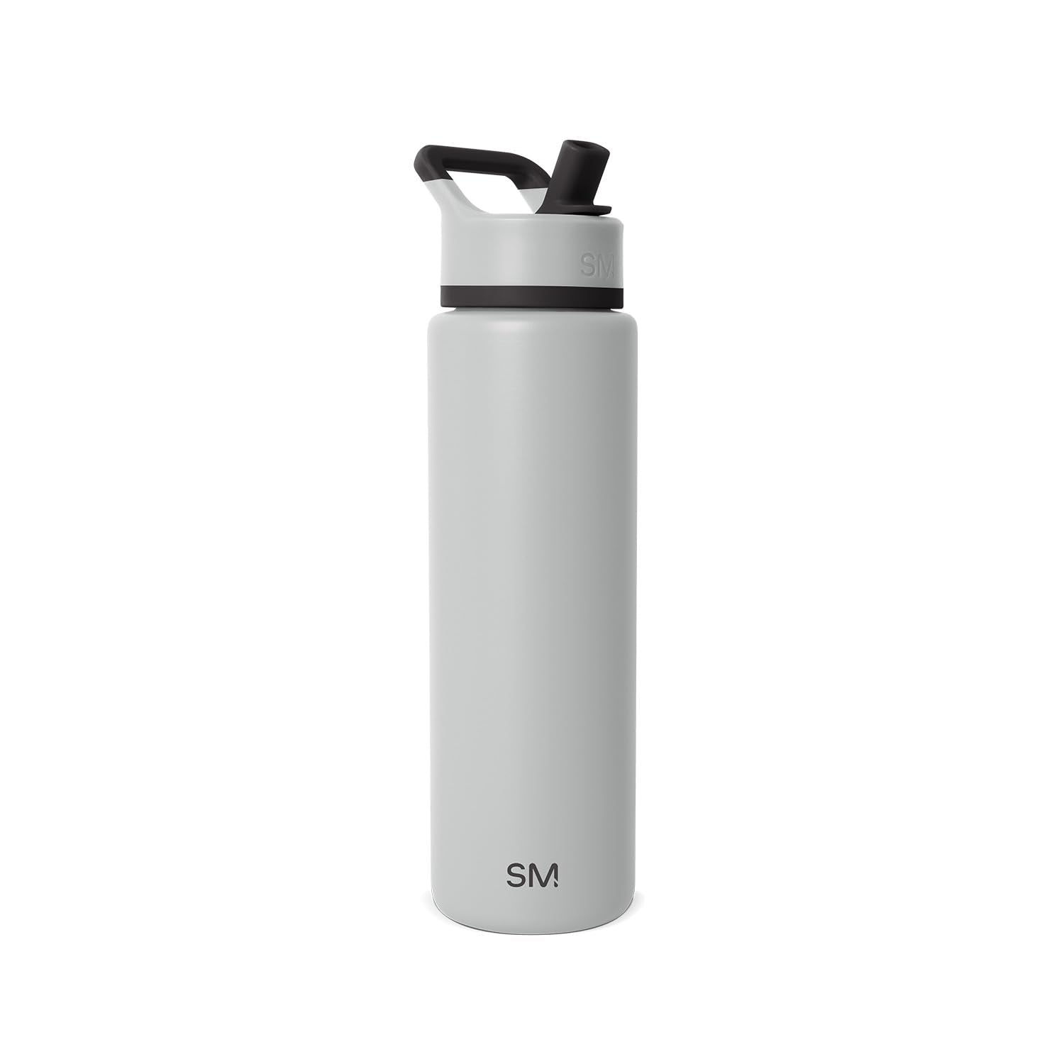 Simple Modern Insulated Water Bottle with Straw | 30oz | Gray