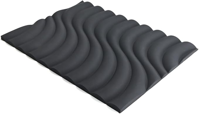 mostsom Fondant Silicone Mold for Cake Decoration Cake Border Downsand Pattern Impression Mat Fondant Embossing Stencil for DIY Cookies, Cupcakes, Chocolate, Flexible (F_Downsand)