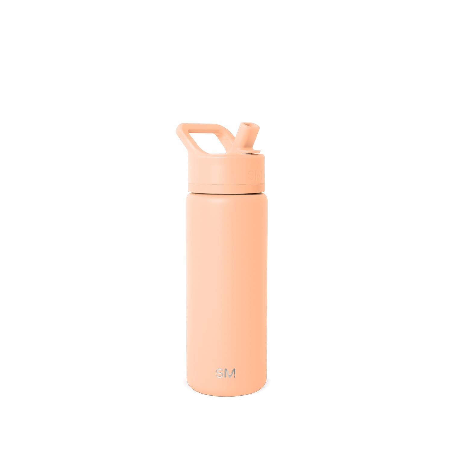 Simple Modern Insulated Water Bottle with Straw | 18oz | Orange