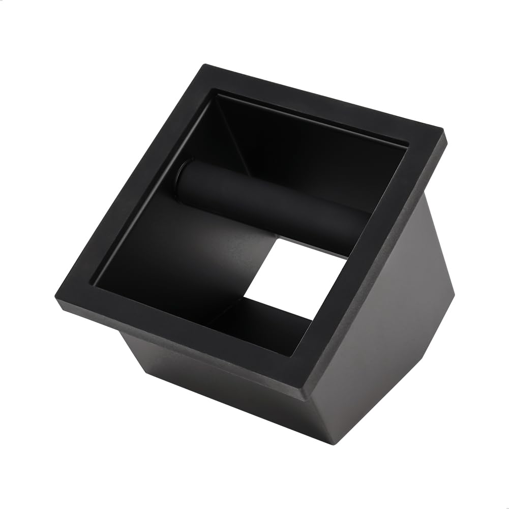 watchget Bottomless Espresso Knock Box, Built-in Coffee Ground Container