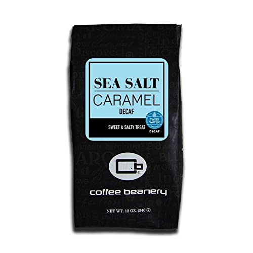 Coffee Beanery Butterscotch Toffee Flavored Coffee SWP Decaf - 1 bag 1.75oz Try-Me-Coffee-Sampler | Light-Medium Roast