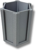 Espresso Coffee Pod Holder & Organizer | Espresso Capsule Kitchen Display Carousel | Holds 18 Pods | Made in USA (Silver)