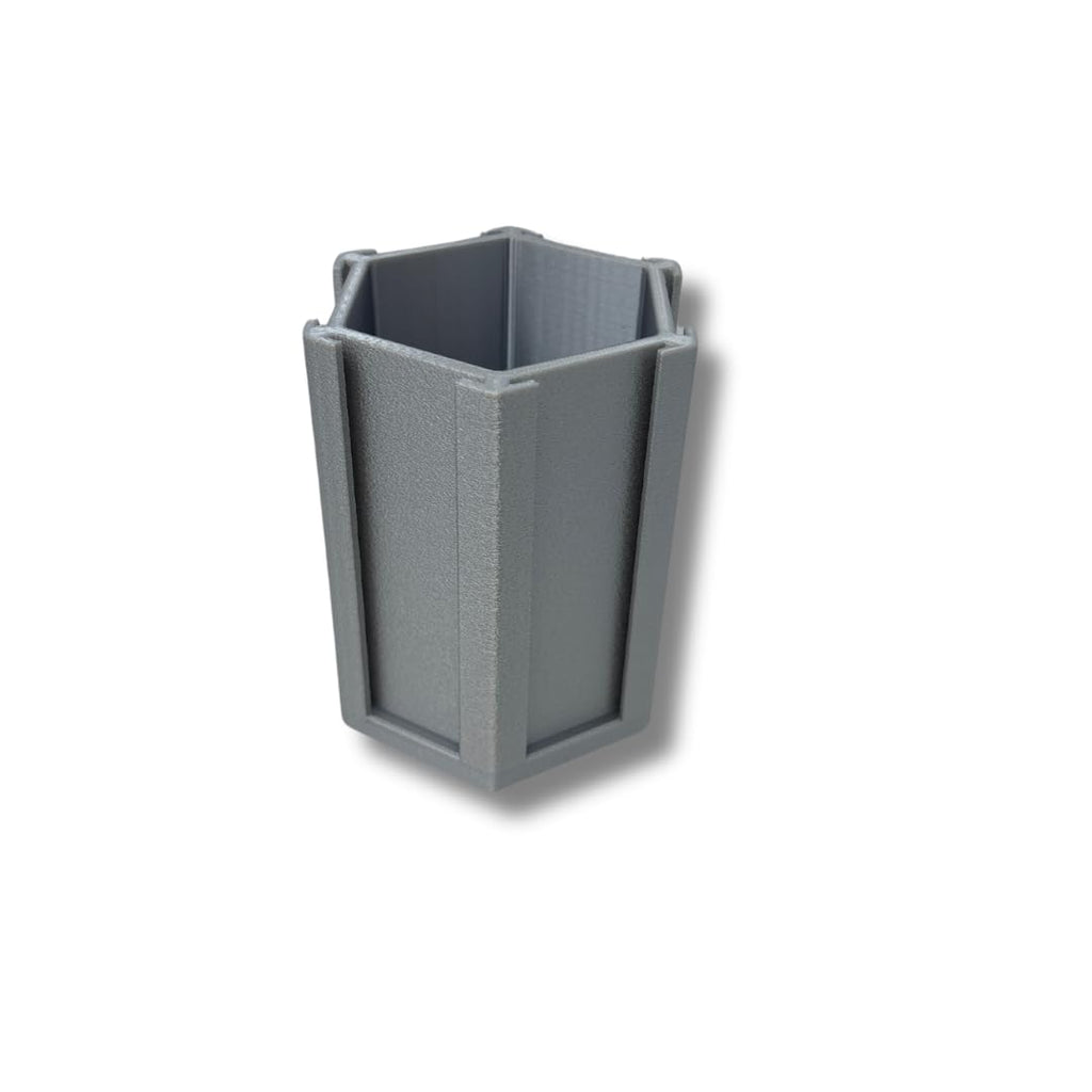 Espresso Coffee Pod Holder & Organizer | Espresso Capsule Kitchen Display Carousel | Holds 18 Pods | Made in USA (Silver)