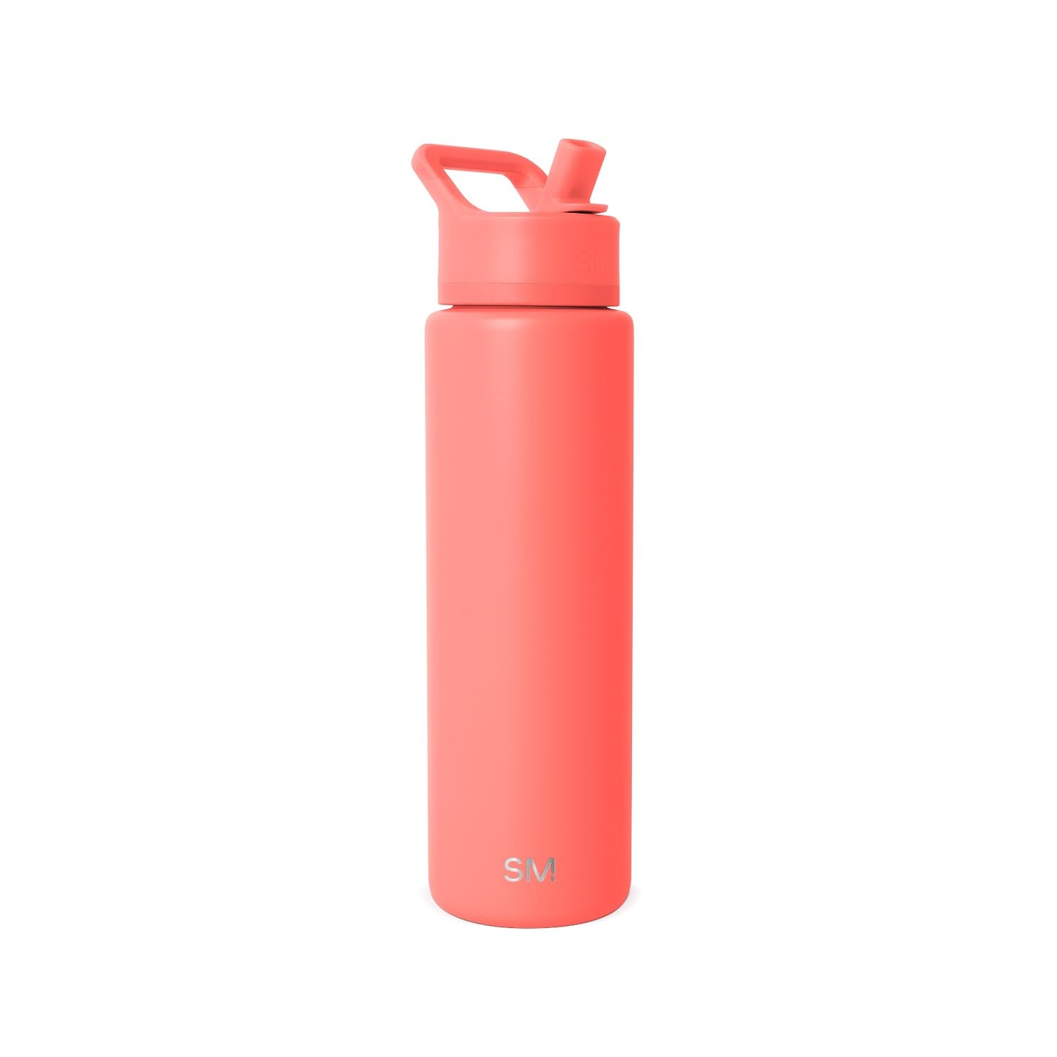 Simple Modern Insulated Water Bottle with Straw | 30oz | Coral