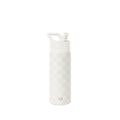 Simple Modern Insulated Water Bottle with Straw | 18oz | Checkered