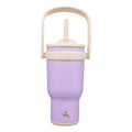 Konokyo 30 oz Tumbler with Handle and Straw, Insulated Travel Mug