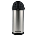 Heritage66 3L Airpot Coffee Dispenser, Stainless Steel Triple-Wall Vacuum Insulated Pump Pot, Thermal Coffee Server Keeps Drinks Hot 12 Hrs/Cold 24 Hrs, Ideal for Home, Office, Parties