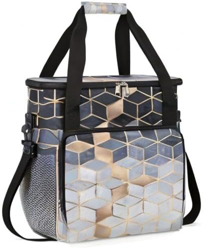 cfpolar Coffee Maker Storage Bag, Waterproof Travel Carrying Storage Tote Bag Organizer Case, Compatible with K-Mini or K-Mini Plus, And Suitable for Other Accessories， With Pockets for K-Cup Pods