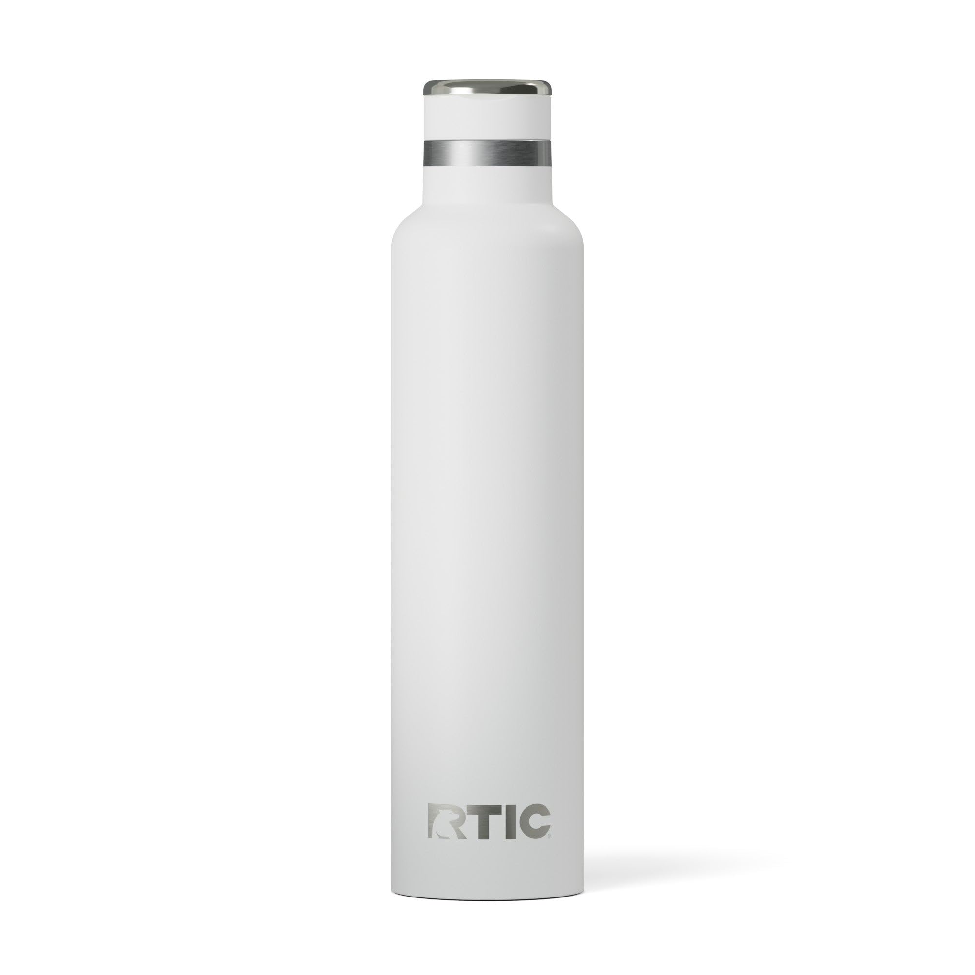 RTIC 26oz Journey Water Bottle, Ceramic Lined, White