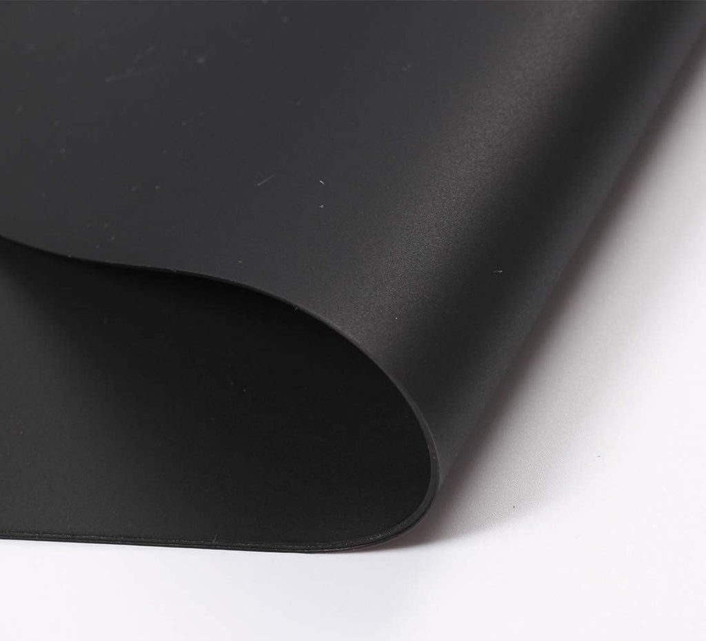 KimTin Extra Large Mulitpurpose Silicone Placemat,Countertop Protector, Kitchen Counter Mat, Table Mat, Heat Resistant, Washable, Non Slip...… (Translucent -2PCS, 23.6X 15.8inch)