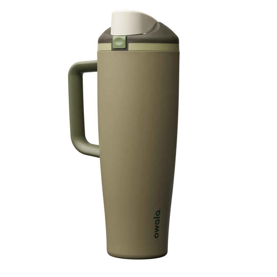 Owala FreeSip Tumbler Stainless Steel Water Bottle 40 oz Off Road