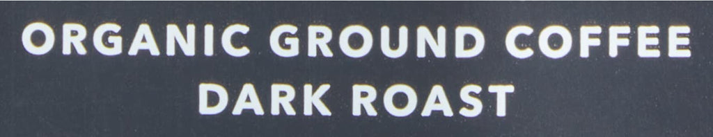Kicking Horse Coffee Kick Ass, Dark Roast, Ground, Certified Organic, Fairtrade, Kosher, Black, 284 g, Pack of 6
