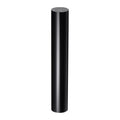 HARFINGTON Acrylic Clay Roller 6 Inch x 1 Inch Solid Non-Stick Plastic Round Tube Roller Polymer Clay Rod Fondant Rolling Pin for Shaping, Sculpting, Modeling DIY Crafts, Black