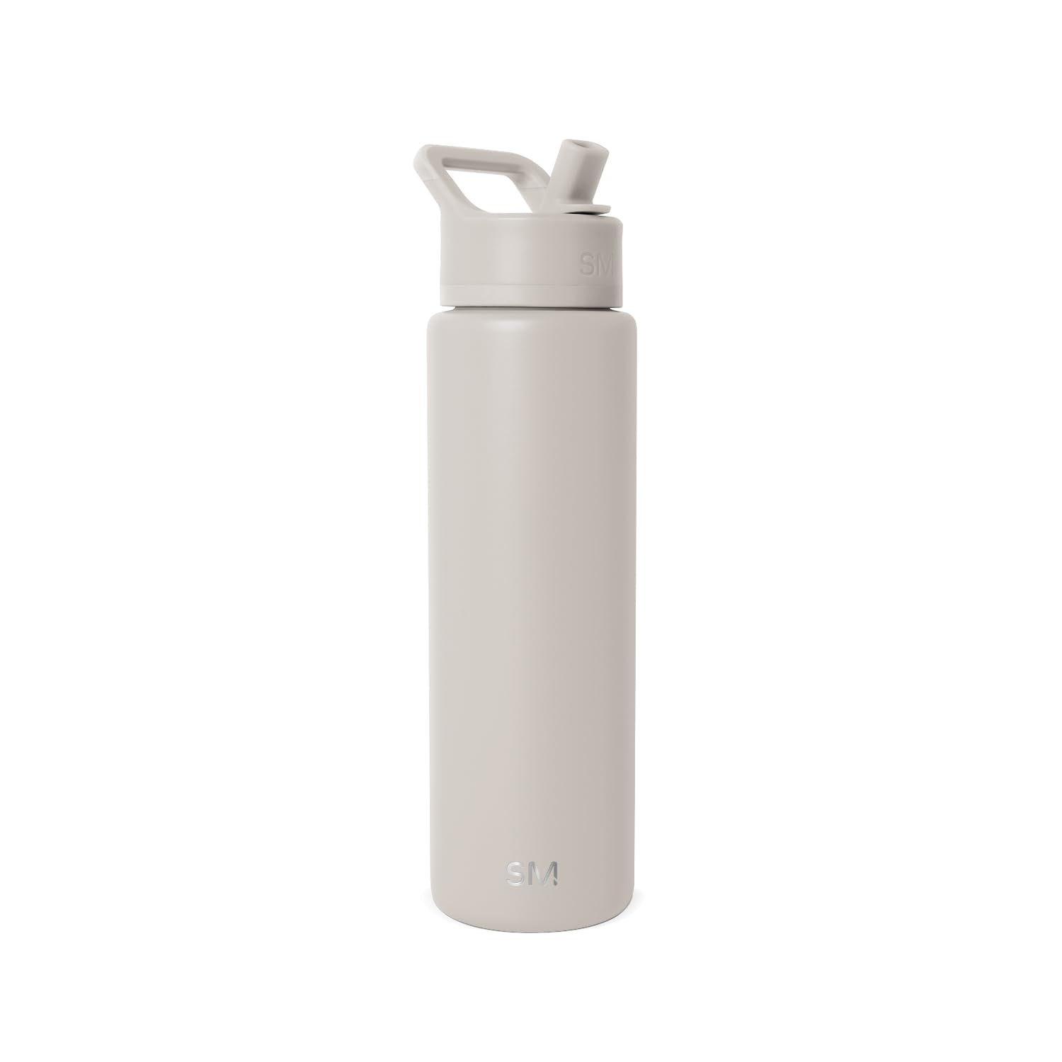 Simple Modern Insulated Water Bottle with Straw | 30oz | Beige