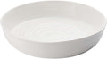 Portmeirion Sophie Conran 11" Round Roasting Dish, Porcelain Casserole Baking Dish, Dishwasher, Microwave, Freezer, Oven Safe, Versatile Cookware for Roasting, Baking, and Serving (White)