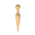 HIC Kitchen Wooden Pestle for Chinois, Hardwood, Cone-Shaped, For Purees, Sauces, Soups, Jams, And More, 8-Inches