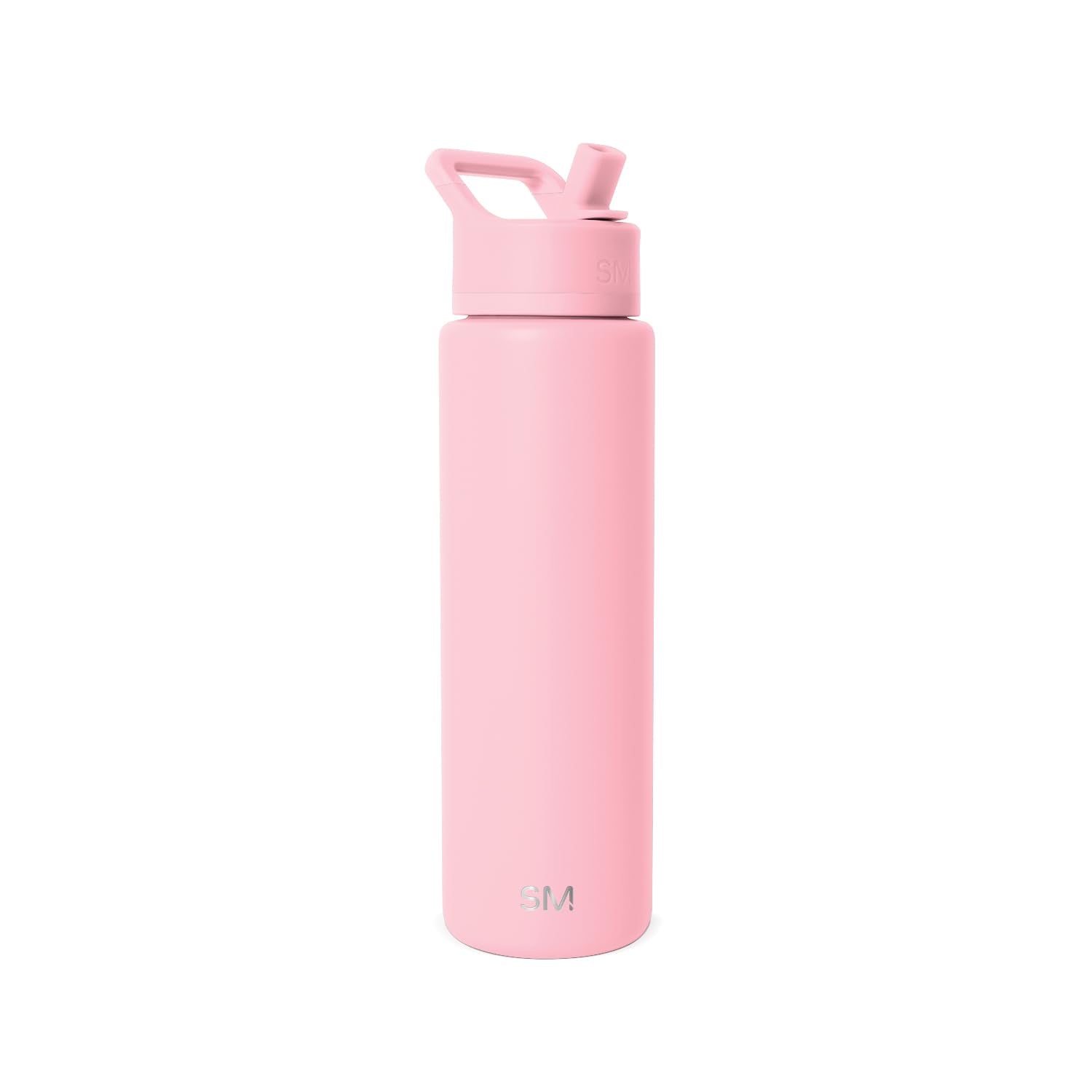 Simple Modern Insulated Water Bottle with Straw | 30oz | Pink