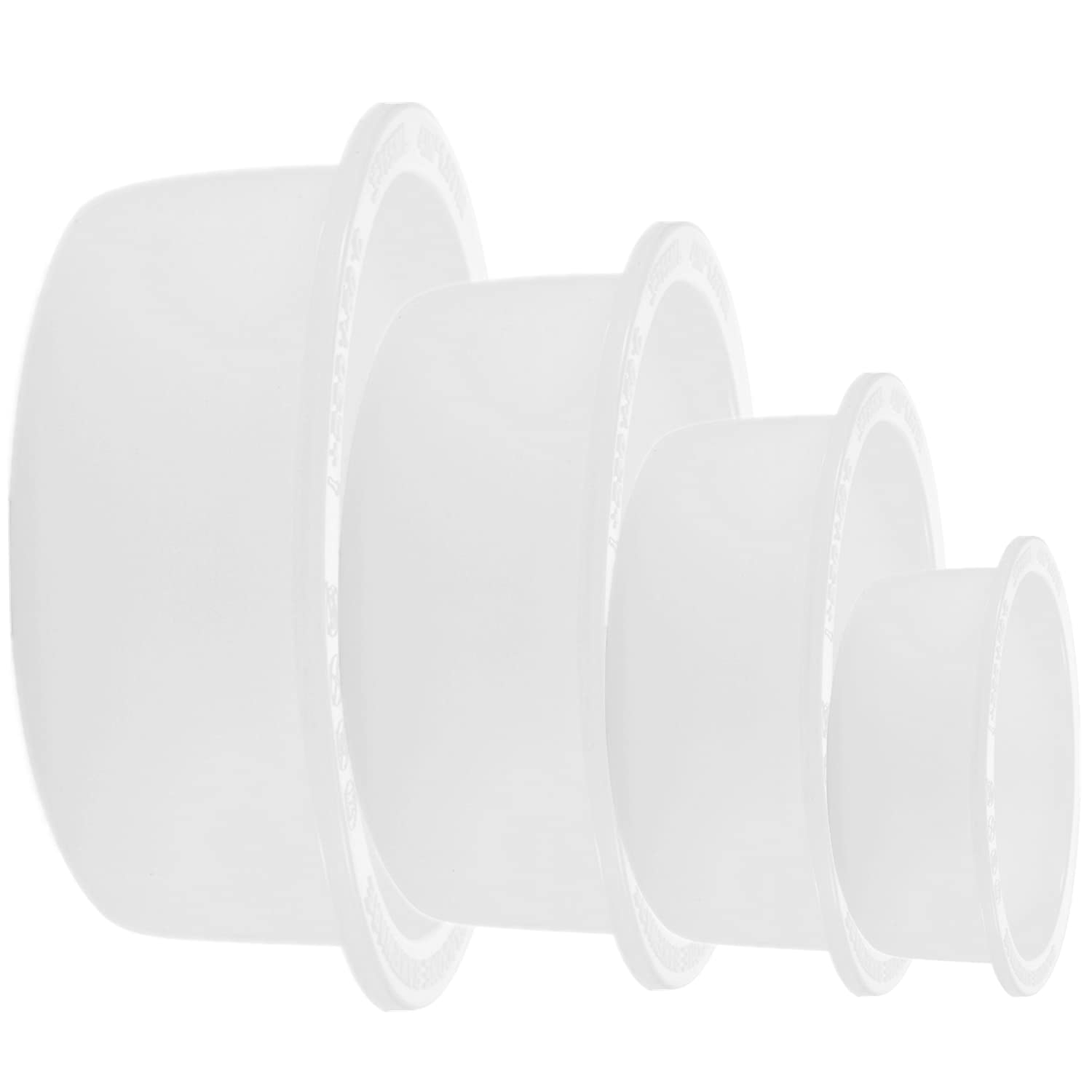 4 Deep Silicone Molds for Resin - Round Molds 3" x 2" in, 5" x 2" in, 7" x 2" in, 9" x 2" in - Epoxy Resin Molds for Flowers Preservation