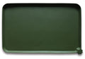 Hoki Found XX-Large Silicone Pet Feeding Mats - Non Slip Cat Dog Bowl Mats - Waterproof for Carpet - Dark Olive — 28"L x 28"W