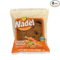 Nadel - NATURALLY DELICIOUS CARROT CAKE Slices, 8 Pack, Sweet Breads & Cakes Back to School lunch snack, breakfast bar