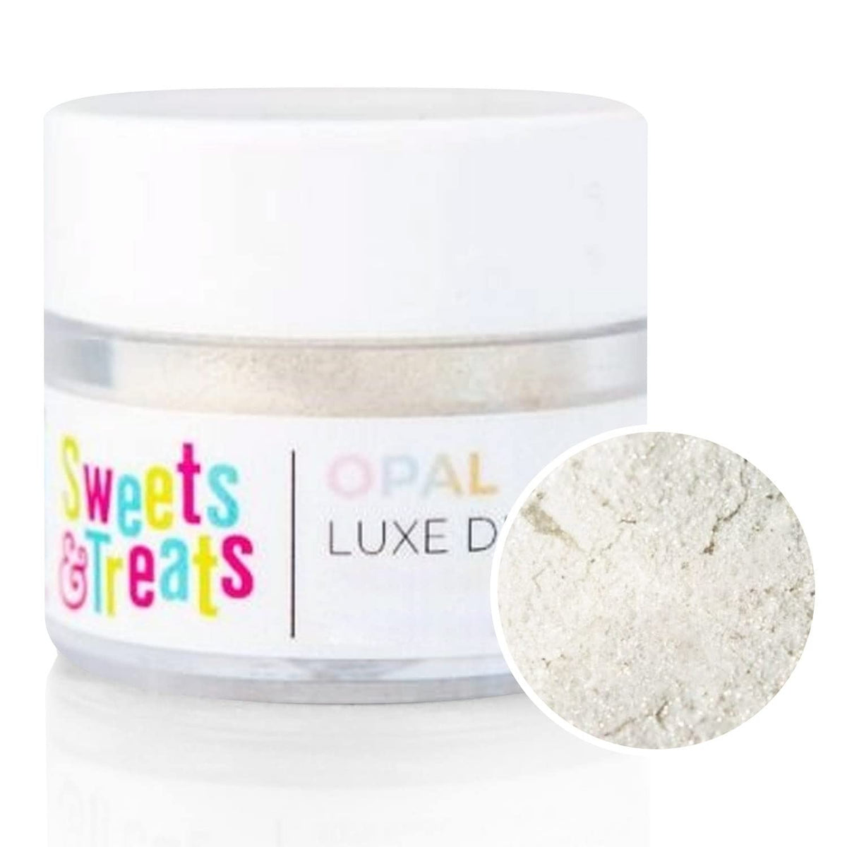 Bulk (20g) White Luster Dust Edible Glitter for Cocktails | Premium Edible White Luster Dust for Cake Decorations - Blanco Edible Glitter for Drinks Cupcakes Cookies Cakes Food Paint