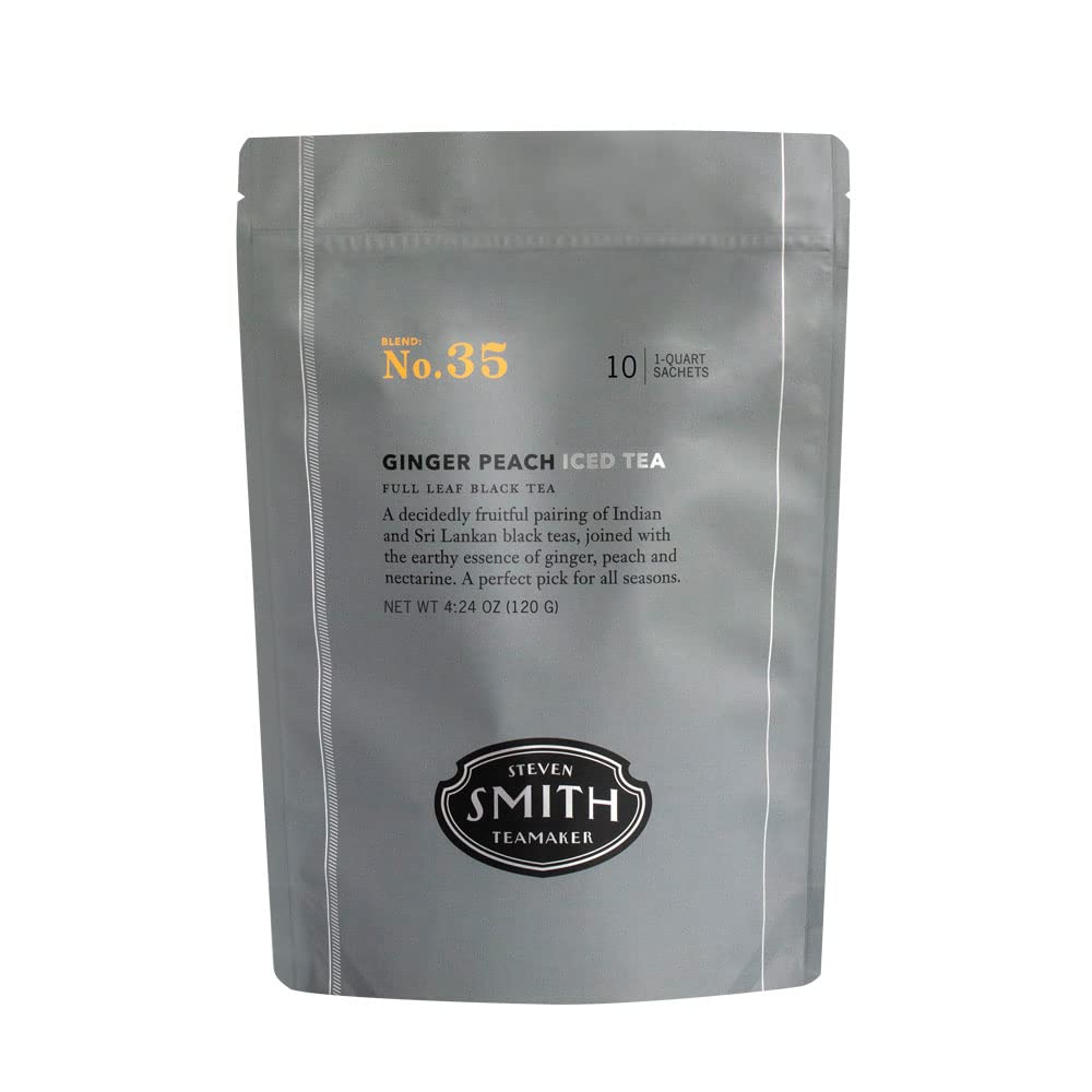 Steven Smith Teamaker, Exceptional Iced Tea, 10 One Quart Sachets