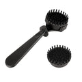 watchget Espresso Coffee Machine Cleaning Brush Grouphead Brush with 1 More Detachable Nylon Bristles Espresso Cleaning Bristle for 58mm Group Head