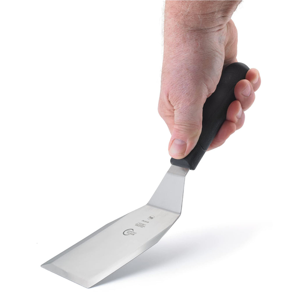 Mercer Culinary Millennia Heavy Duty Turner /Spatula, 5 Inch x 3 Inch Blade, Black Handle