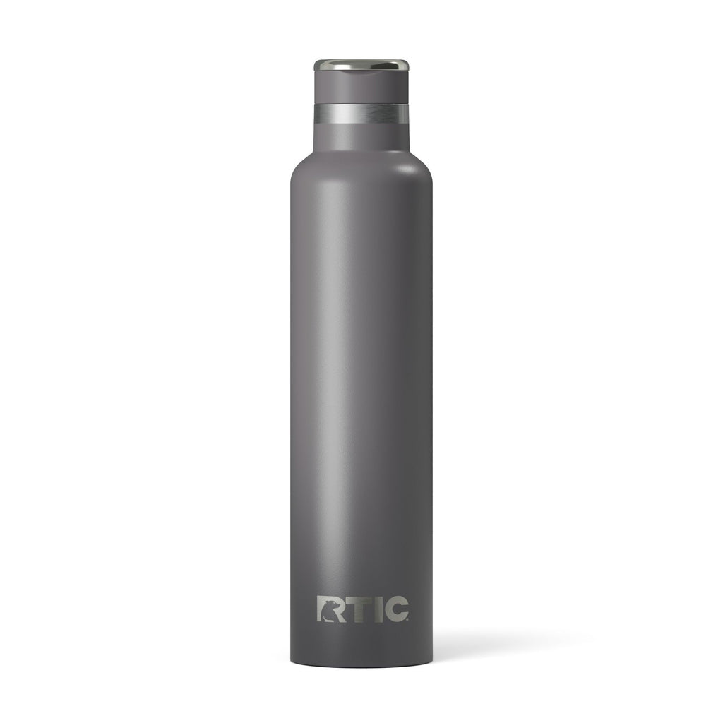 RTIC 26oz Journey Water Bottle, Ceramic Lined, Graphite