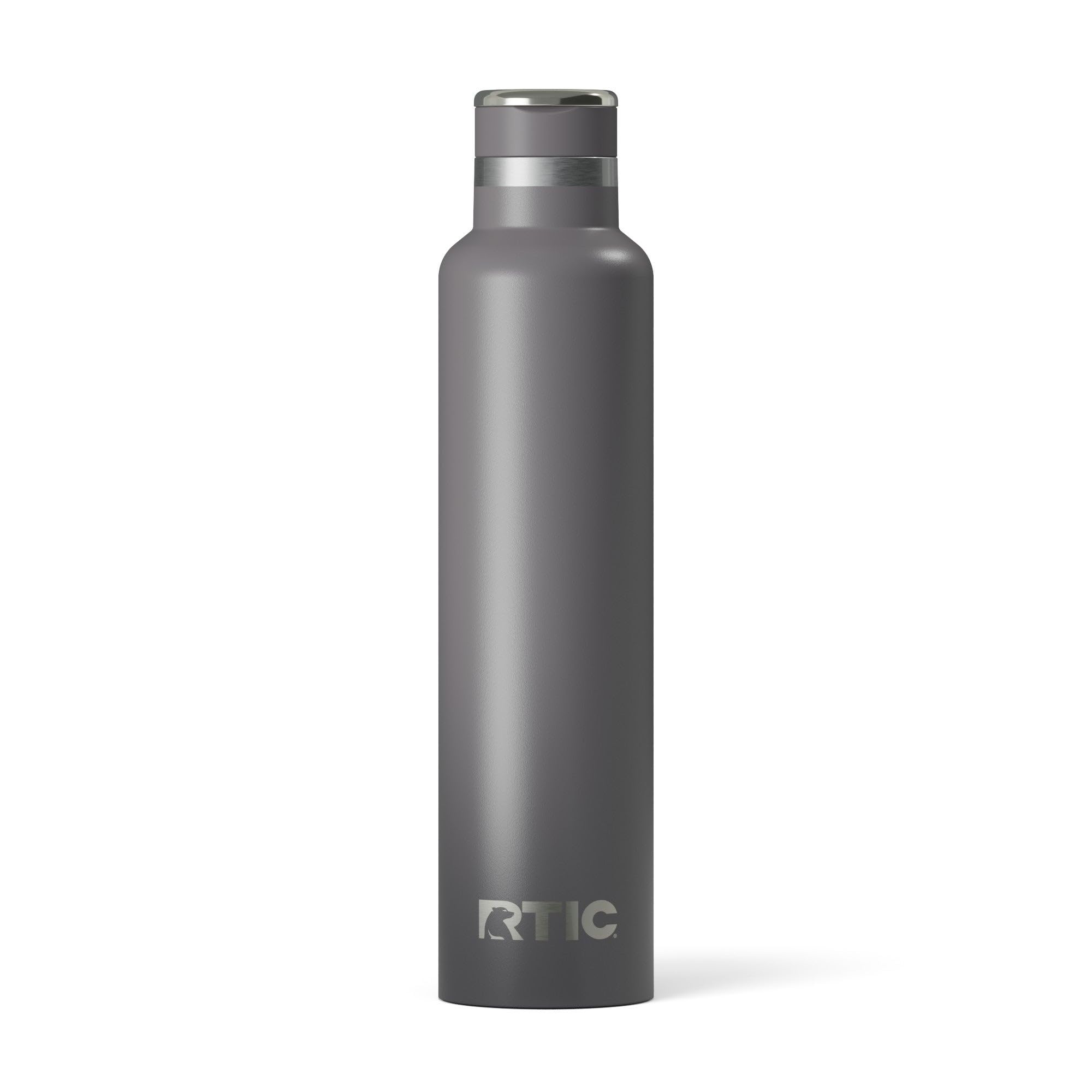 RTIC 26oz Journey Water Bottle, Ceramic Lined, Graphite