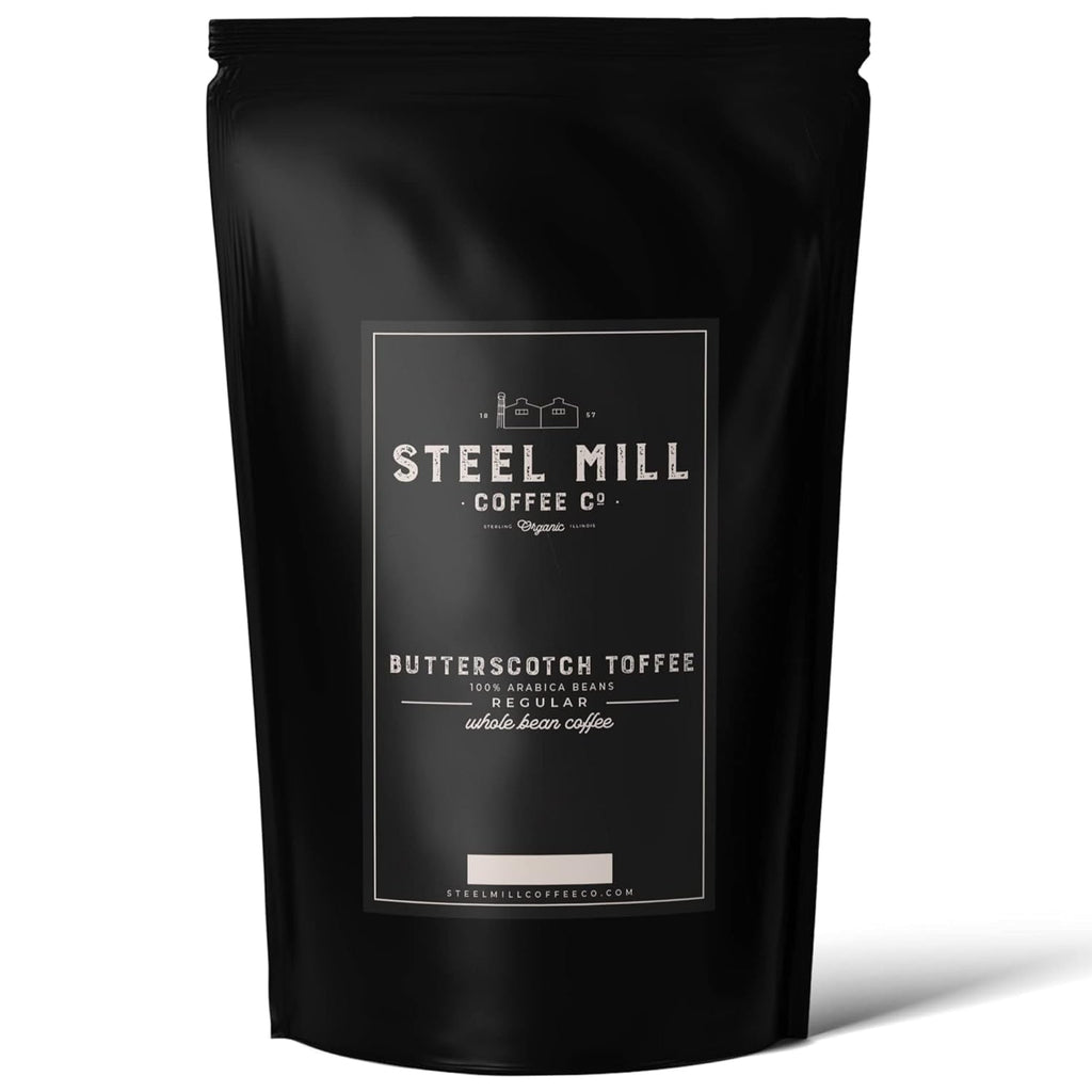 Steel Mill Coffee Co. Butterscotch Toffee Medium Roast Ground, 2 LB