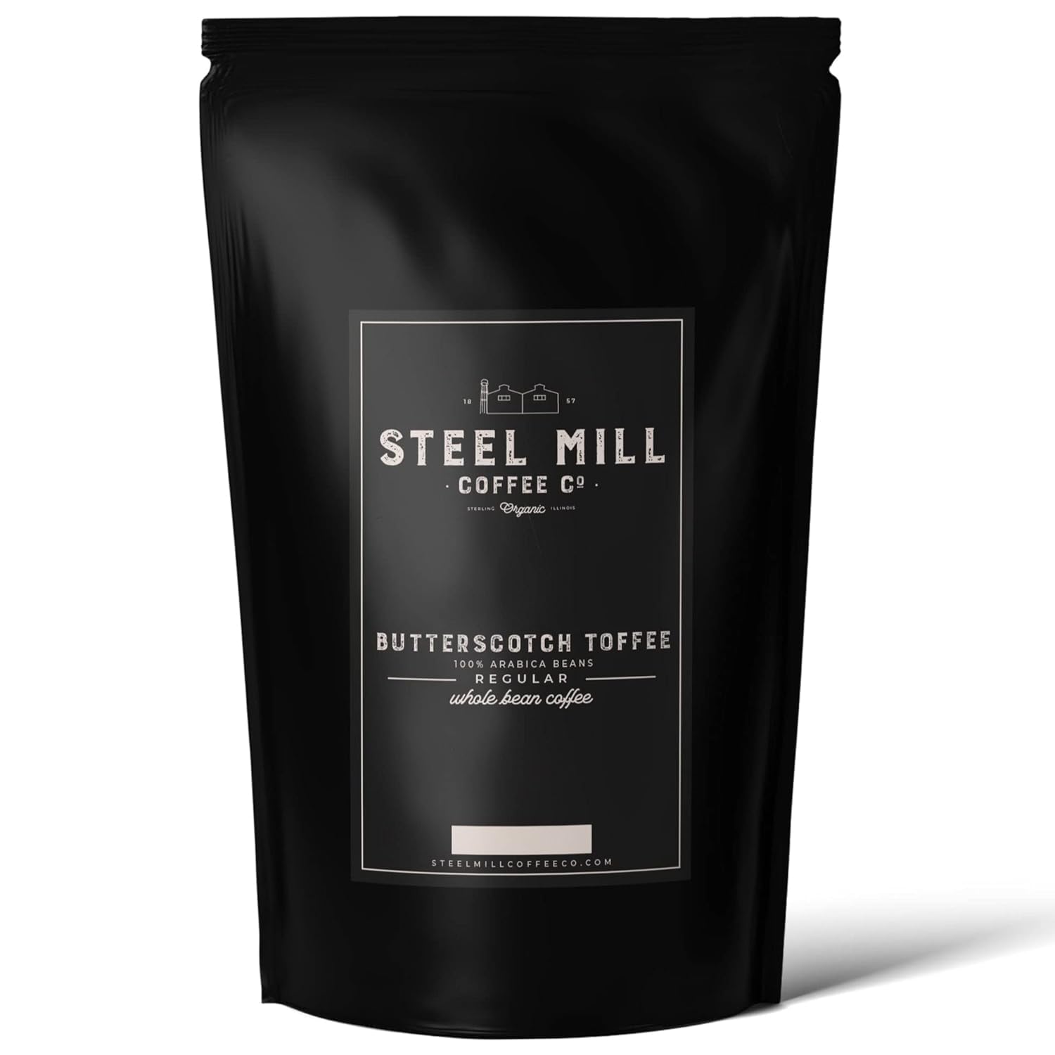 Steel Mill Coffee Co. Butterscotch Toffee Medium Roast Ground, 2 LB