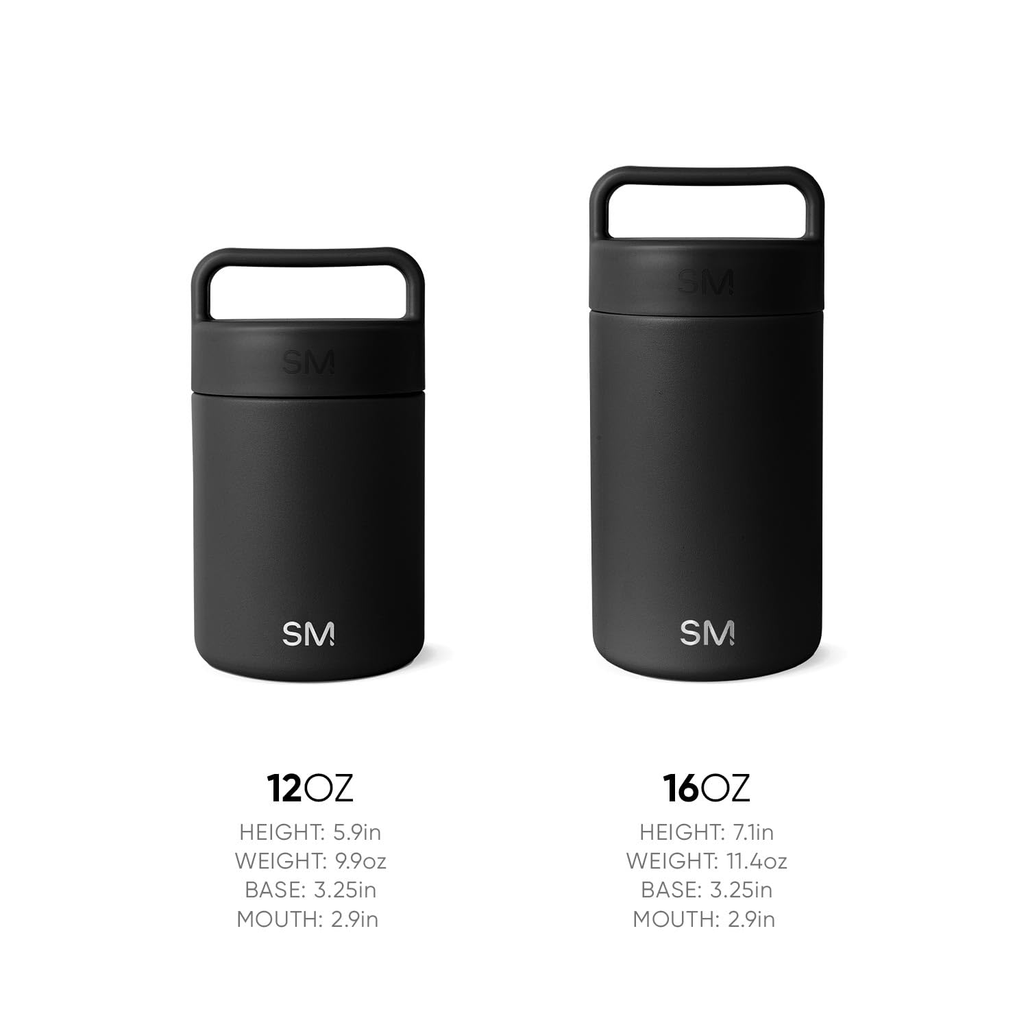 Simple Modern Insulated Food Jar with Handle | 16oz | Navy