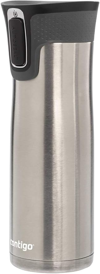 Contigo West Loop Stainless Steel Travel Mug with AUTOSEAL Lid, 24oz., Stainless Steel