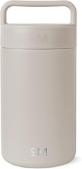 Simple Modern Food Jar for Hot Food | Reusable Stainless Steel Vacuum Insulated Leak Proof Lunch Storage for Smoothie Bowl, Soup, Oatmeal | Provision Collection | 16oz | Almond Birch