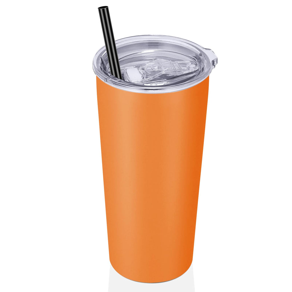 VEGOND 20oz Tumbler Stainless Steel Tumbler with Lid And Straw Vacuum Insulated Double Wall Travel Coffee Mug(dark green package 6)