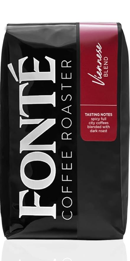 Fonte Coffee Roaster - Whole Bean Coffee - Medium-Dark Fresh Roast - Roasted in Seattle - Single Origin - Roasty, Earthy - 12 oz - French Roast
