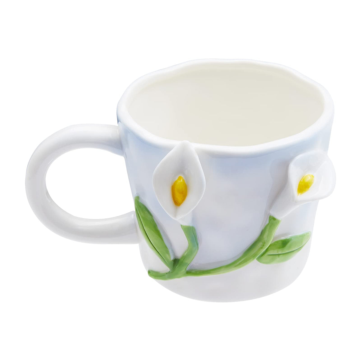Szoyeay Alpaca Ceramic Cup Hidden 3D Animal Inside Mug (Alpaca)