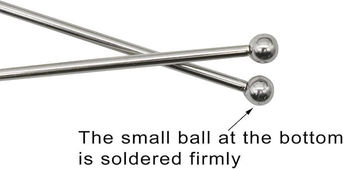 6Pcs Skull Swizzle Sticks 8.7inch Coffee Stirrers Reuseable 18/10(304) Stainless Steel Beverage Cocktail Stirrer for Bar Halloween Party Mixing Drinks