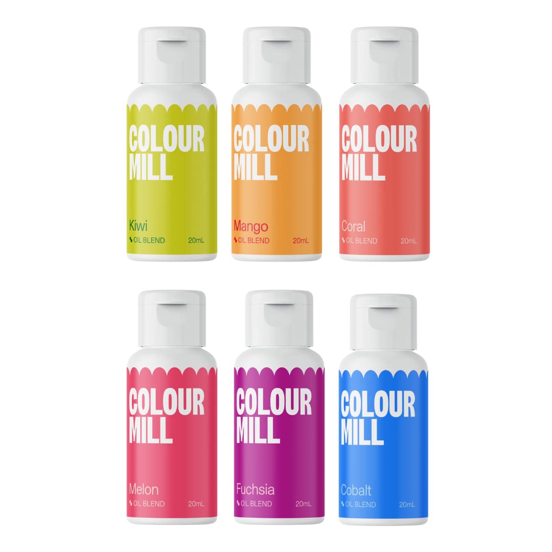 Colour Mill Oil Blend Food Coloring, 20 Milliliters Melon