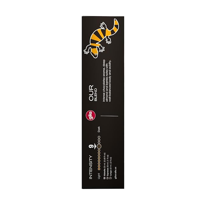 GILA Cafe Mexico aluminun coffee capsules compatible with Nespresso Original Machines Pack (6 pack x 10), 60 count