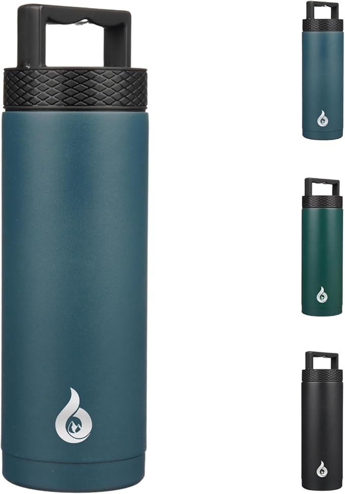 BJPKPK 64oz Insulated Water Bottle, Stainless Steel Vacuum Jug with Handle