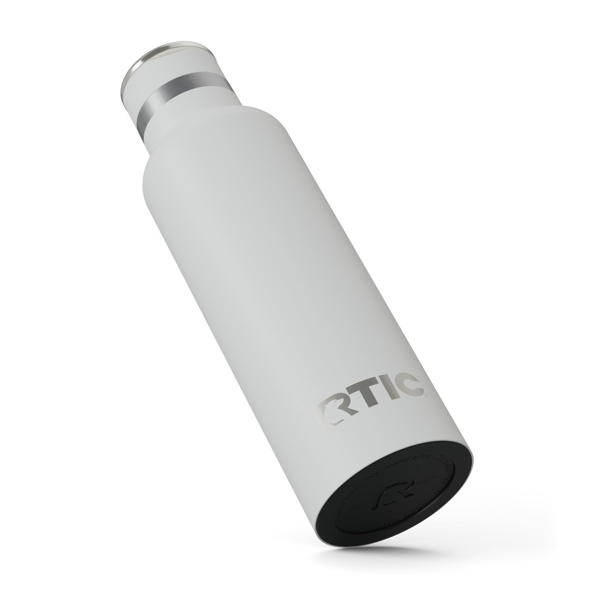 RTIC 20oz Journey Water Bottle, Ceramic Lined, White
