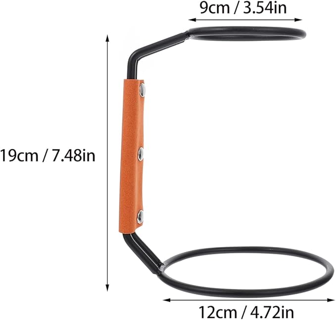 Mikikit Coffee Dripper Stand Filter Cup Holder with Handle Lightweight Coffee Filter Rack for Various Sizes 7.48 X 4.72 X 3.54 in Home Brewing