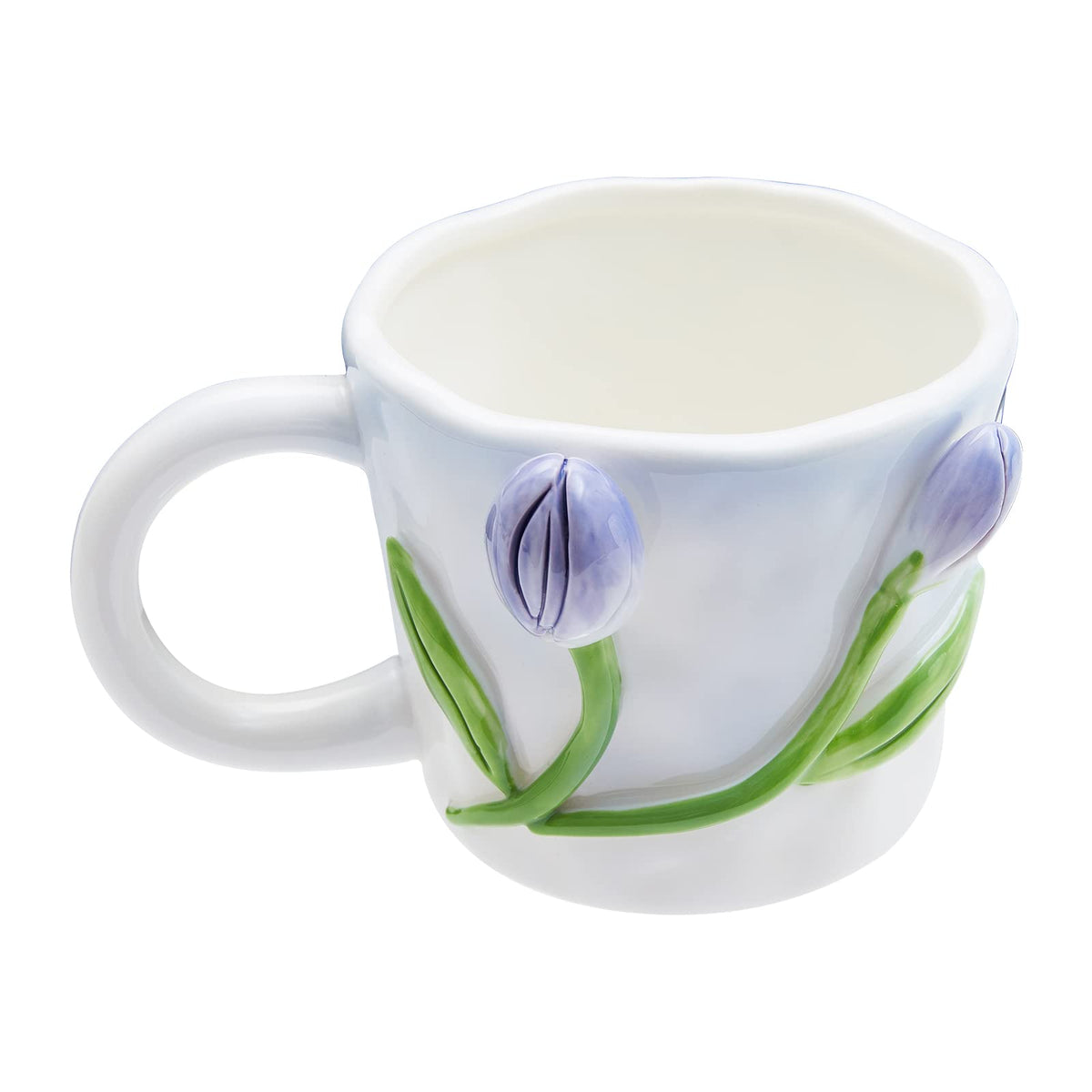 Szoyeay Alpaca Ceramic Cup Hidden 3D Animal Inside Mug (Alpaca)
