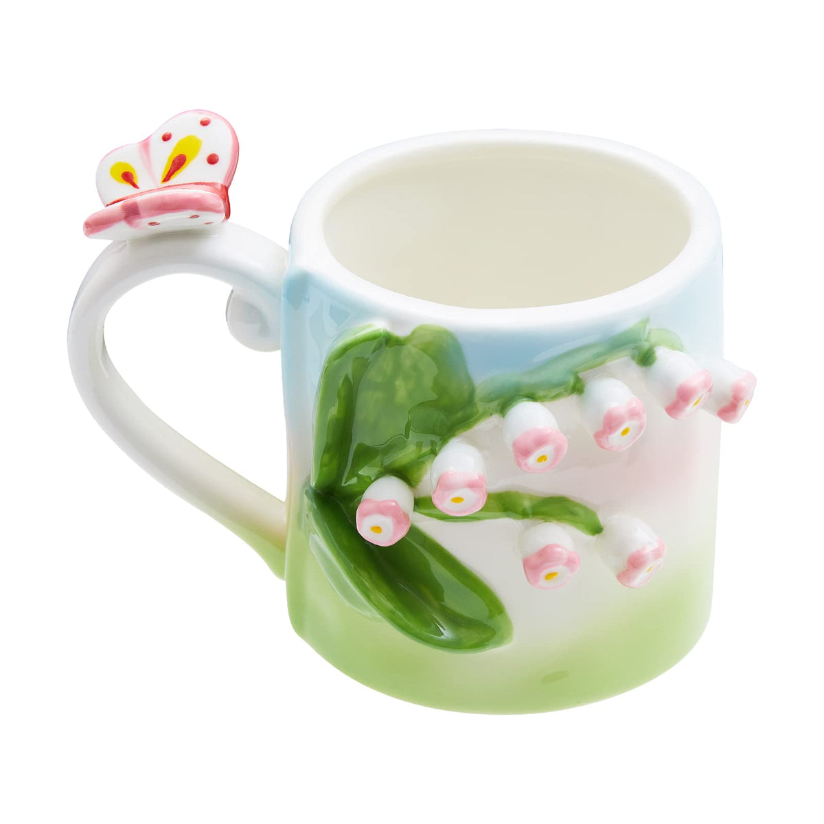 Szoyeay Alpaca Ceramic Cup Hidden 3D Animal Inside Mug (Alpaca)